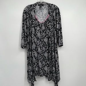 Matching Nightgown and Robe Rene Rofe Large